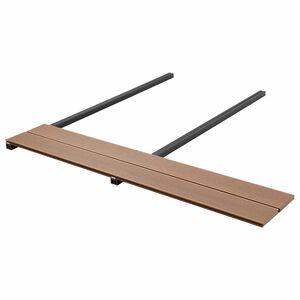 vidaXL Planche de terrasse 60 pc Teck WPC