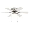 vidaXL Ventilateur de plafond avec lumi&egrave;re &Oslash; 82 cm Blanc