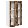 vidaXL Armoire suspendue Ch&ecirc;ne fum&eacute; 60 x 31 x 100 cm Bois d'ing&eacute;nierie
