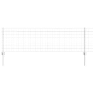 vidaXL Cl&ocirc;ture en fil soud&eacute; 25 x 0,6 m (l x h) Acier galvanis&eacute; &agrave; chaud
