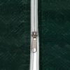 vidaXL Portes de tente de r&eacute;ception 2 pcs avec fermeture &eacute;clair Vert