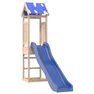 vidaXL Aire de jeux d'ext&eacute;rieur bois de pin massif