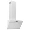 vidaXL Hotte murale 60 cm Acier et verre tremp&eacute; Blanc