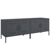 vidaXL Meubles TV 2 pcs anthracite 68x39x50,5 cm acier