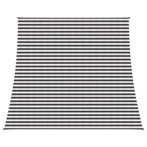 vidaXL Voile d'ombre Rectangulaire 4/5 x 4 m HDPE Anthracite et blanc