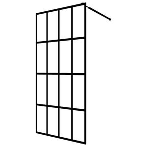 vidaXL &Eacute;cran de douche Verre tremp&eacute; transparent 80x195 cm