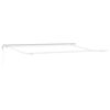 vidaXL Cadre d'auvent Blanc 450 &times; 300 cm Aluminium