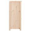 vidaXL Buffets 2 pcs 40x35x80 cm bois massif de pin