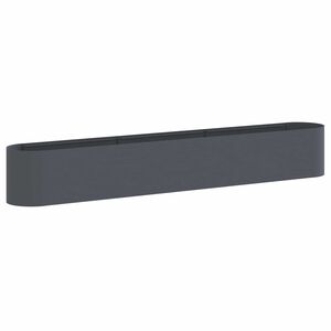 vidaXL Jardin sur&eacute;lev&eacute; Anthracite 280 x 40 x 40 cm