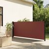 vidaXL Auvent lat&eacute;ral r&eacute;tractable marron 120x500 cm