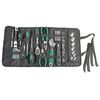Br&uuml;der Mannesmann Pochette &agrave; outils enroulable 65 pcs