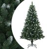 vidaXL Sapin de No&euml;l artificiel 120 cm PVC et m&eacute;tal Vert