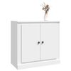 vidaXL Buffet blanc 70x35,5x67,5 cm bois d'ingénierie