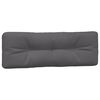 vidaXL Coussins de palette lot de 7 anthracite tissu