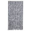 vidaXL Moustiquaire Argenté 100x220 cm Chenille