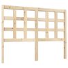 vidaXL T&ecirc;te de lit 125,5x4x100 cm Bois massif de pin