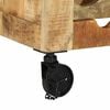 vidaXL Chariot de cuisine Marron 55 x 40 x 80 cm Bois de mangue massif