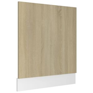 vidaXL Panneau de lave-vaisselle "Lyon" Ch&ecirc;ne Sonoma 59,5 x 3 x 67 cm Bois d'ing&eacute;nierie