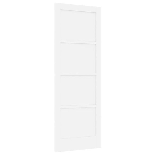 vidaXL Porte int&eacute;rieure ORKDAL Blanc 78 x 211 cm Contreplaqu&eacute;