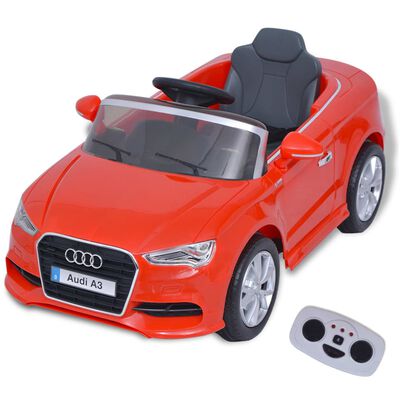 vidaXL Voiture électrique pour enfants télécommandée Audi A3 Rouge