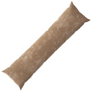 vidaXL Housse de coussin HEERLEN Marron 40 x 145 cm Tissu Chenille