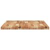 vidaXL Dessus de table rectangulaire 100x80x4 cm bois massif d'acacia