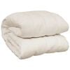 vidaXL Couverture lest&eacute;e Cr&egrave;me clair 220x260 cm 15 kg Tissu