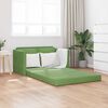 vidaXL Canap&eacute;-Lit Vert clair 204 x 122 x 60 cm Velours