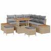 vidaXL Ensemble de canap&eacute; de jardin 8 pc 7-Nombre de places