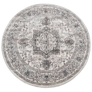 vidaXL Tapis ARBIZU int&eacute;rieur ext&eacute;rieur design vintage &Oslash; 120 cm