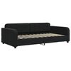 vidaXL Lit de repos sans matelas noir 100x200 cm velours