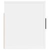 vidaXL Meuble TV mural Blanc 80x34,5x40 cm