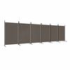 vidaXL Cloison de s&eacute;paration 6 panneaux Anthracite 520x180 cm Tissu