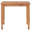 vidaXL Ensemble &agrave; manger de jardin 3 pcs Bois de teck massif