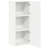 vidaXL Armoire suspendue Blanc 40 x 31 x 100 cm Bois d'ing&eacute;nierie