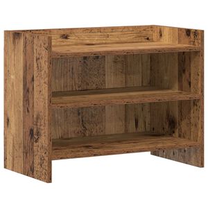 vidaXL Meuble TV 60 x 33 x 47 cm Bois ancien Bois d'ing&eacute;nierie