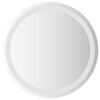 vidaXL Miroir de salle de bain &agrave; LED 50 cm rond