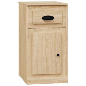 vidaXL Armoire lat&eacute;rale avec tiroir ch&ecirc;ne sonoma 40x50x75 cm
