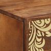vidaXL Buffet avec tiroir Marron 40 x 33 x 75 cm Bois de mangue massif