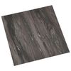 vidaXL Planches de sol 55 pcs Gris fonc&eacute; 5,11 m&sup2; PVC