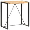 vidaXL Table de bar 110x60x110 cm Bois de manguier massif