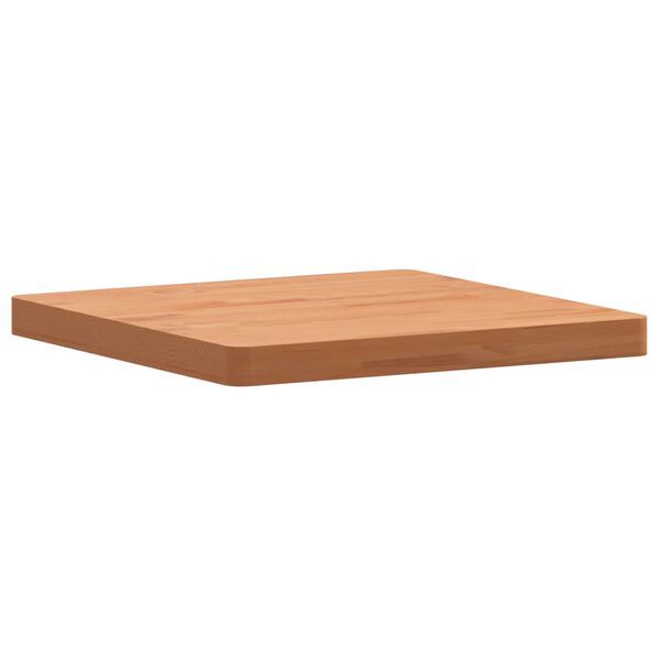 vidaXL Dessus de table 50x50x4 cm carr&eacute; bois massif de h&ecirc;tre