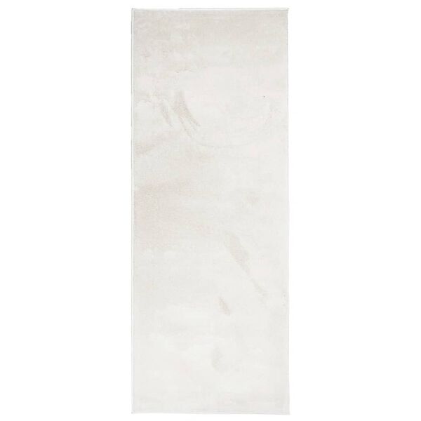 vidaXL Tapis OVIEDO &agrave; poils courts beige 80x200 cm
