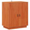 vidaXL Buffet Brun Cir&eacute; 65,5 x 40 x 75 cm Pin massif