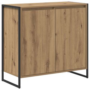 vidaXL Meuble d'appoint Ch&ecirc;ne artisan 79 x 36 x 75 cm