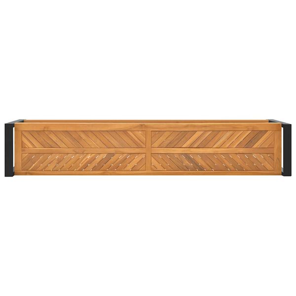 vidaXL banc avec stockage Marron 160 x 30 x 50 cm Bois de teck solide
