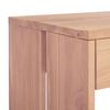 vidaXL Table console 110x35x75 cm Bois de teck solide
