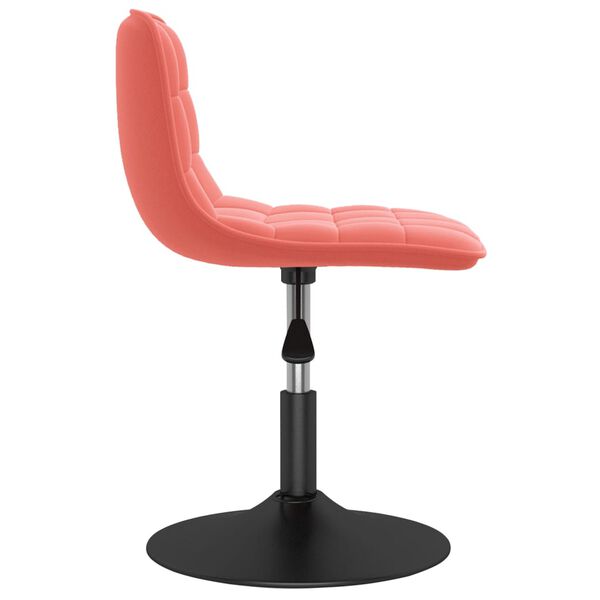 vidaXL Tabouret de bar Rose Velours