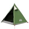 vidaXL Tente de camping &agrave; d&ocirc;me 2 personne vert imperm&eacute;able
