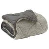 vidaXL Duvet d'hiver 200 x 200 cm Hiver Gris clair Respirant